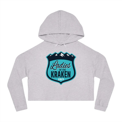 Hoodie Ladies Of The Kraken Women’s Cropped Hooded Sweatshirt