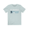 Printify T-Shirt Heather Ice Blue / S Bogen 3 Seattle Hockey Unisex Jersey Tee