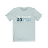 Printify T-Shirt Heather Ice Blue / S Olofsson 23 Seattle Hockey Unisex Jersey Tee