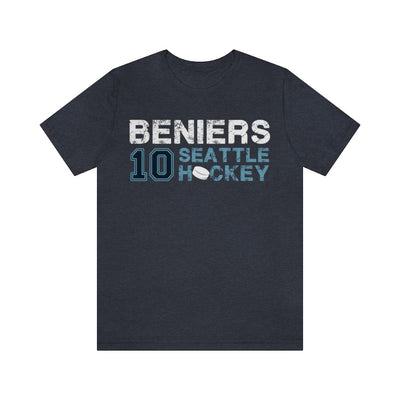 T-Shirt Beniers 10 Seattle Hockey Unisex Jersey Tee