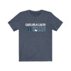 T-Shirt Heather Navy / S Grubauer 31 Seattle Hockey Unisex Jersey Tee