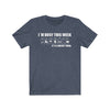 Printify T-Shirt Heather Navy / S "I'm Busy This Week"  Unisex Jersey Tee