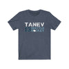 Printify T-Shirt Heather Navy / S Tanev 13 Seattle Hockey Unisex Jersey Tee
