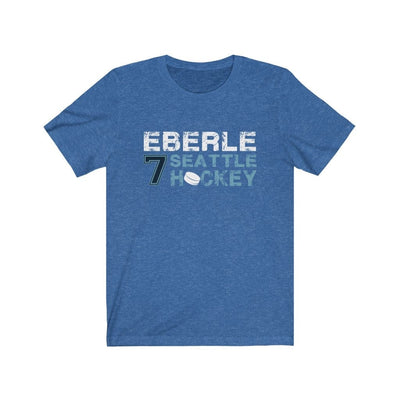 Printify T-Shirt Heather True Royal / S Eberle 7 Seattle Hockey Unisex Jersey Tee