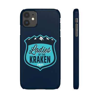 Phone Case Ladies Of The Kraken Snap Phone Cases In Deep Sea Blue