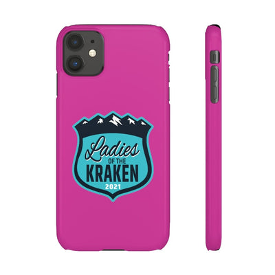 Phone Case Ladies Of The Kraken Snap Phone Cases In Hot Pink