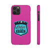 Phone Case Ladies Of The Kraken Snap Phone Cases In Hot Pink