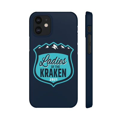 Phone Case Ladies Of The Kraken Snap Phone Cases In Deep Sea Blue