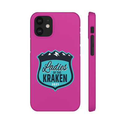 Phone Case Ladies Of The Kraken Snap Phone Cases In Hot Pink