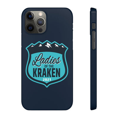 Phone Case Ladies Of The Kraken Snap Phone Cases In Deep Sea Blue