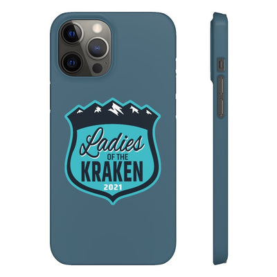 Phone Case Ladies Of The Kraken Snap Phone Cases In Boundless Blue