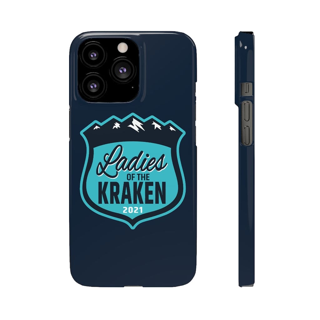 Phone Case Ladies Of The Kraken Snap Phone Cases In Deep Sea Blue