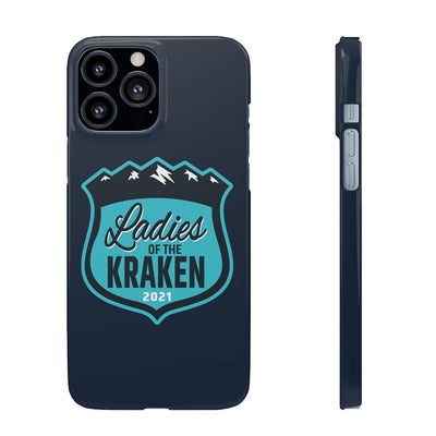 Phone Case Ladies Of The Kraken Snap Phone Cases In Deep Sea Blue