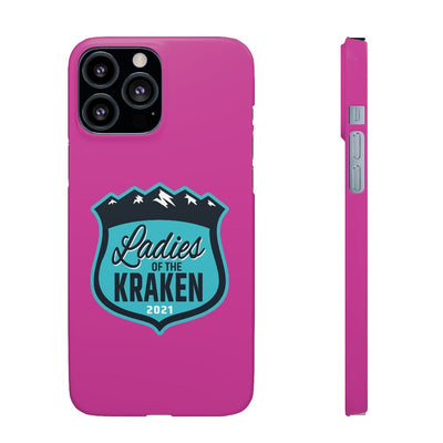 Phone Case Ladies Of The Kraken Snap Phone Cases In Hot Pink