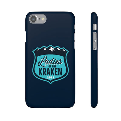 Phone Case Ladies Of The Kraken Snap Phone Cases In Deep Sea Blue