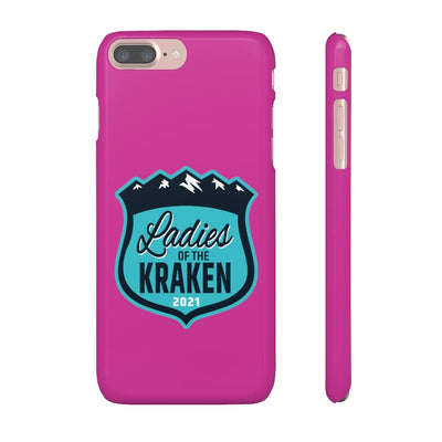 Phone Case Ladies Of The Kraken Snap Phone Cases In Hot Pink