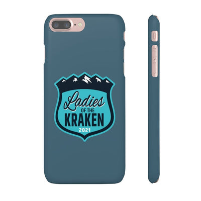 Phone Case Ladies Of The Kraken Snap Phone Cases In Boundless Blue