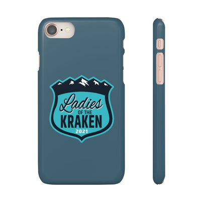 Phone Case Ladies Of The Kraken Snap Phone Cases In Boundless Blue