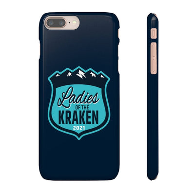 Phone Case Ladies Of The Kraken Snap Phone Cases In Deep Sea Blue