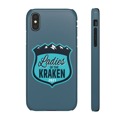 Phone Case Ladies Of The Kraken Snap Phone Cases In Boundless Blue