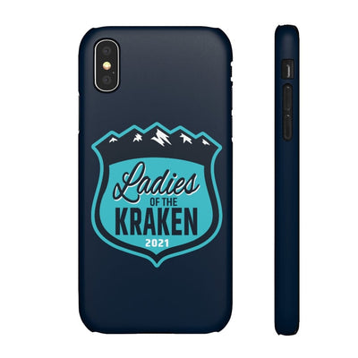 Phone Case Ladies Of The Kraken Snap Phone Cases In Deep Sea Blue