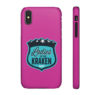 Phone Case Ladies Of The Kraken Snap Phone Cases In Hot Pink