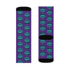 All Over Prints Ladies Of The Kraken Logo Fashion Socks In Purple