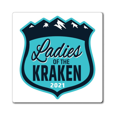 Paper products Ladies Of The Kraken Multi-Use Magnets In White