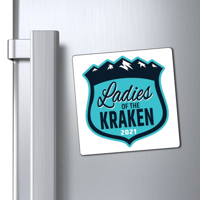 Paper products Ladies Of The Kraken Multi-Use Magnets In White