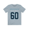 Printify T-Shirt Light Blue / S Driedger 60 Seattle Kraken Hockey Unisex Jersey Tee