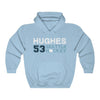 Hoodie Hughes 53 Seattle Hockey Unisex Hooded Sweatshirt