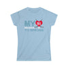 T-Shirt My Heart Belongs To Sprong Women's Softstyle Tee