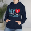 Hoodie My Heart Belongs To Fleury Seattle Kraken Hockey Unisex Hooded Sweatshirt
