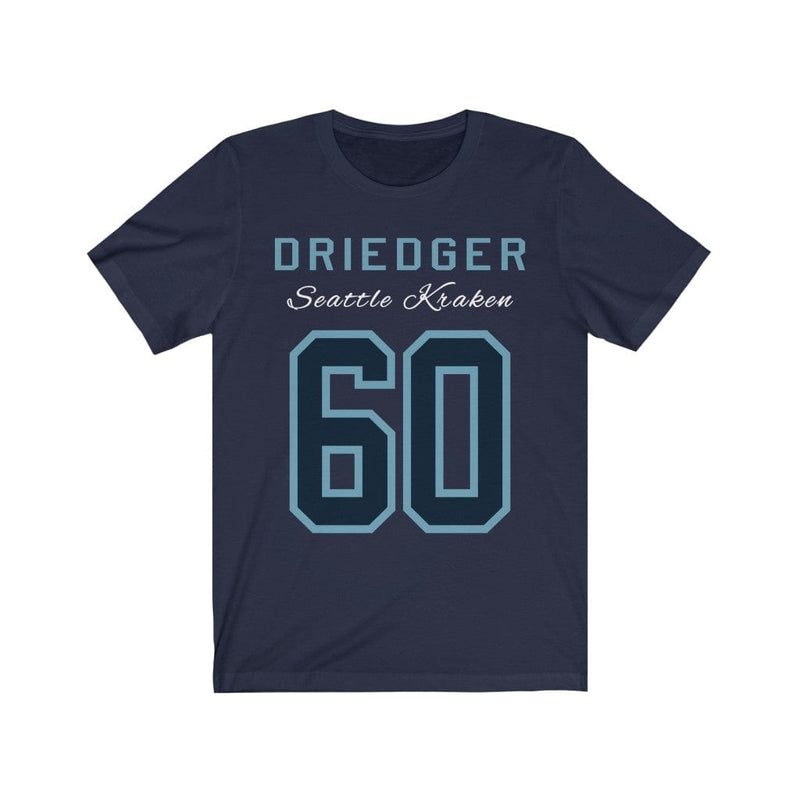 Printify T-Shirt Driedger 60 Seattle Kraken Hockey Unisex Jersey Tee