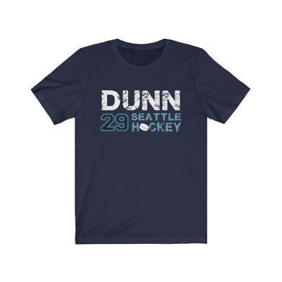 Printify T-Shirt Navy / L Dunn 29 Seattle Hockey Unisex Jersey Tee
