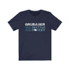 T-Shirt Navy / L Grubauer 31 Seattle Hockey Unisex Jersey Tee