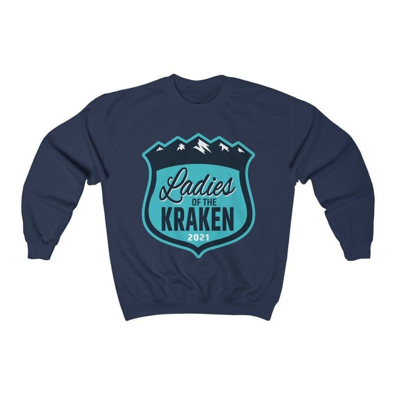 Sweatshirt Ladies Of The Kraken Unisex Fit Crewneck Sweatshirt