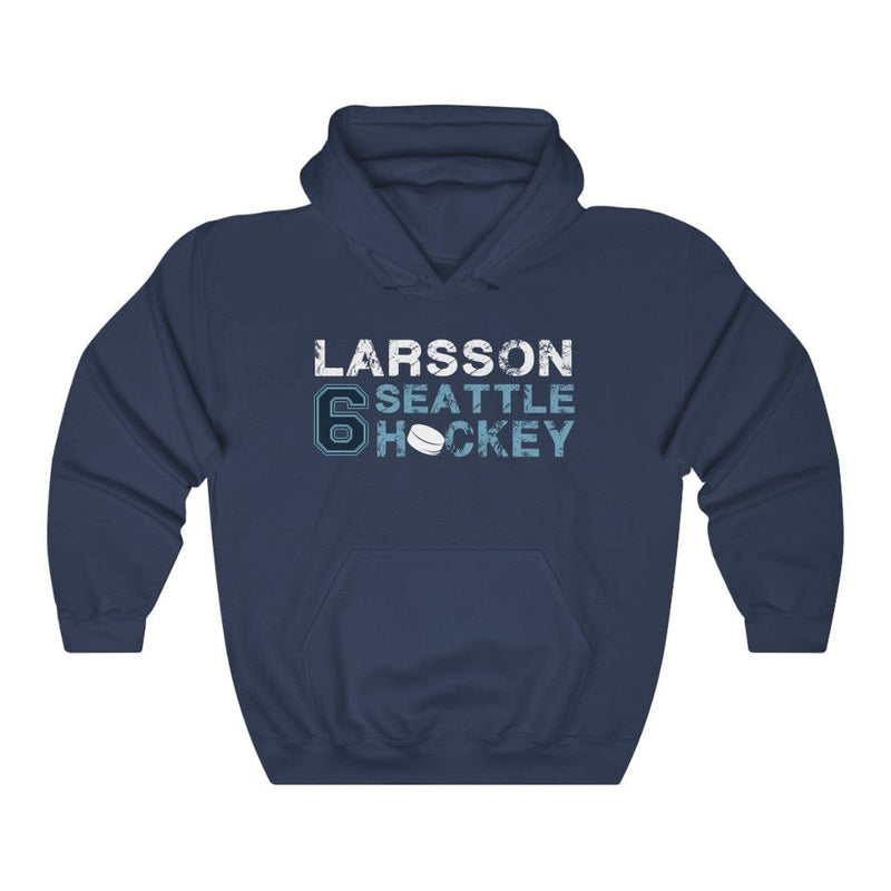 Hoodie Larsson 6 Seattle Hockey Unisex Hooded Sweatshirt