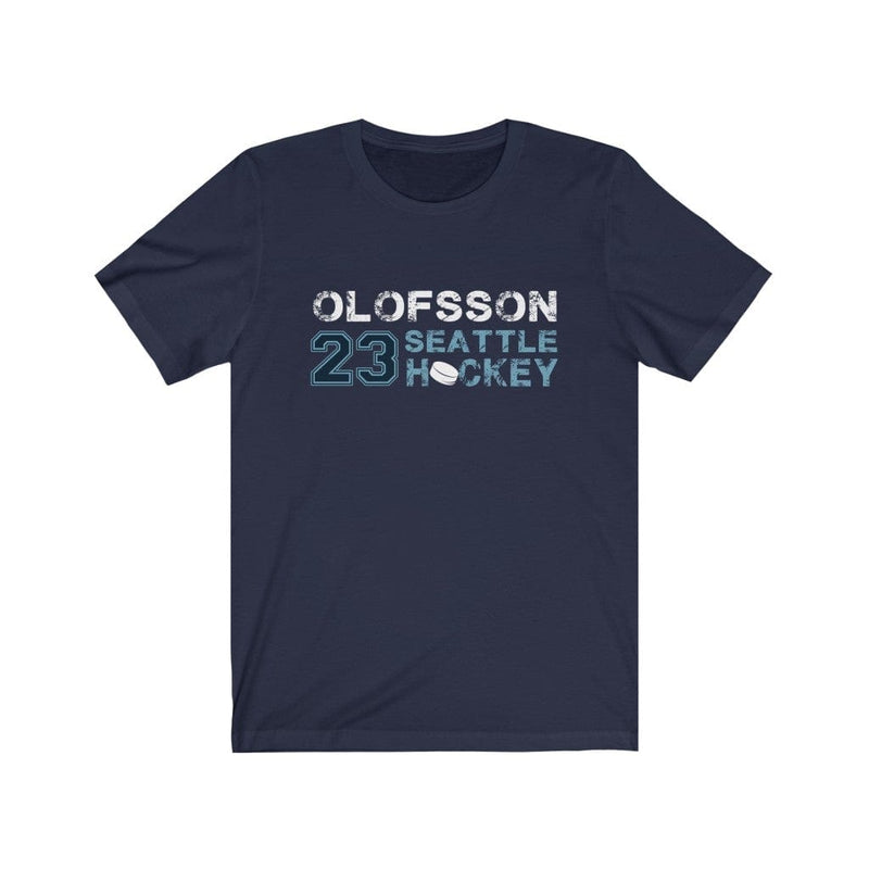 Printify T-Shirt Olofsson 23 Seattle Hockey Unisex Jersey Tee