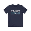 Printify T-Shirt Navy / L Tanev 13 Seattle Hockey Unisex Jersey Tee