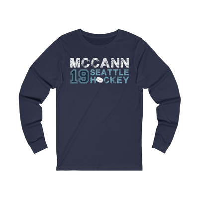 Long-sleeve McCann 19 Seattle Hockey Unisex Jersey Long Sleeve Shirt