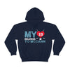 Hoodie My Heart Belongs To McCann Seattle Kraken Hockey Unisex Hooded Sweatshirt