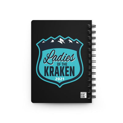 Paper products Ladies Of The Kraken Spiral Bound Journal In Black