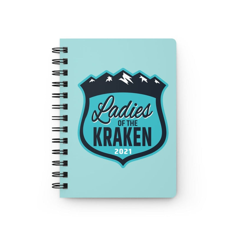 Paper products Ladies Of The Kraken Spiral Bound Journal In Ice Blue