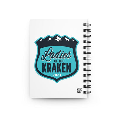 Paper products Ladies Of The Kraken Spiral Bound Journal In White