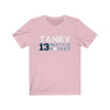 T-Shirt Pink / S Tanev 13 Seattle Hockey Unisex Jersey Tee