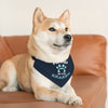 Pets Puppies Of The Kraken Pet Bandana Collar In Deep Sea Blue