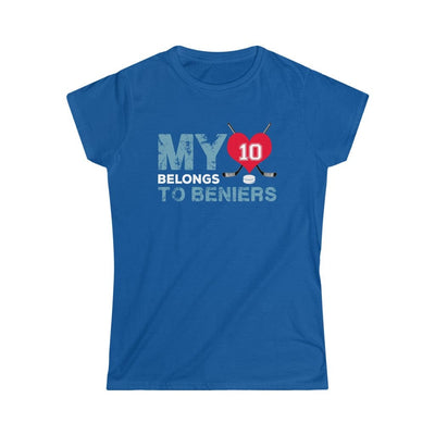 T-Shirt My Heart Belongs To Beniers Women's Softstyle Tee