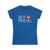 Printify T-Shirt Royal / S My Heart Belongs to Driedger Women's Softstyle Tee
