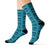 All Over Prints Ladies Of The Kraken Logo Fashion Socks In Teal